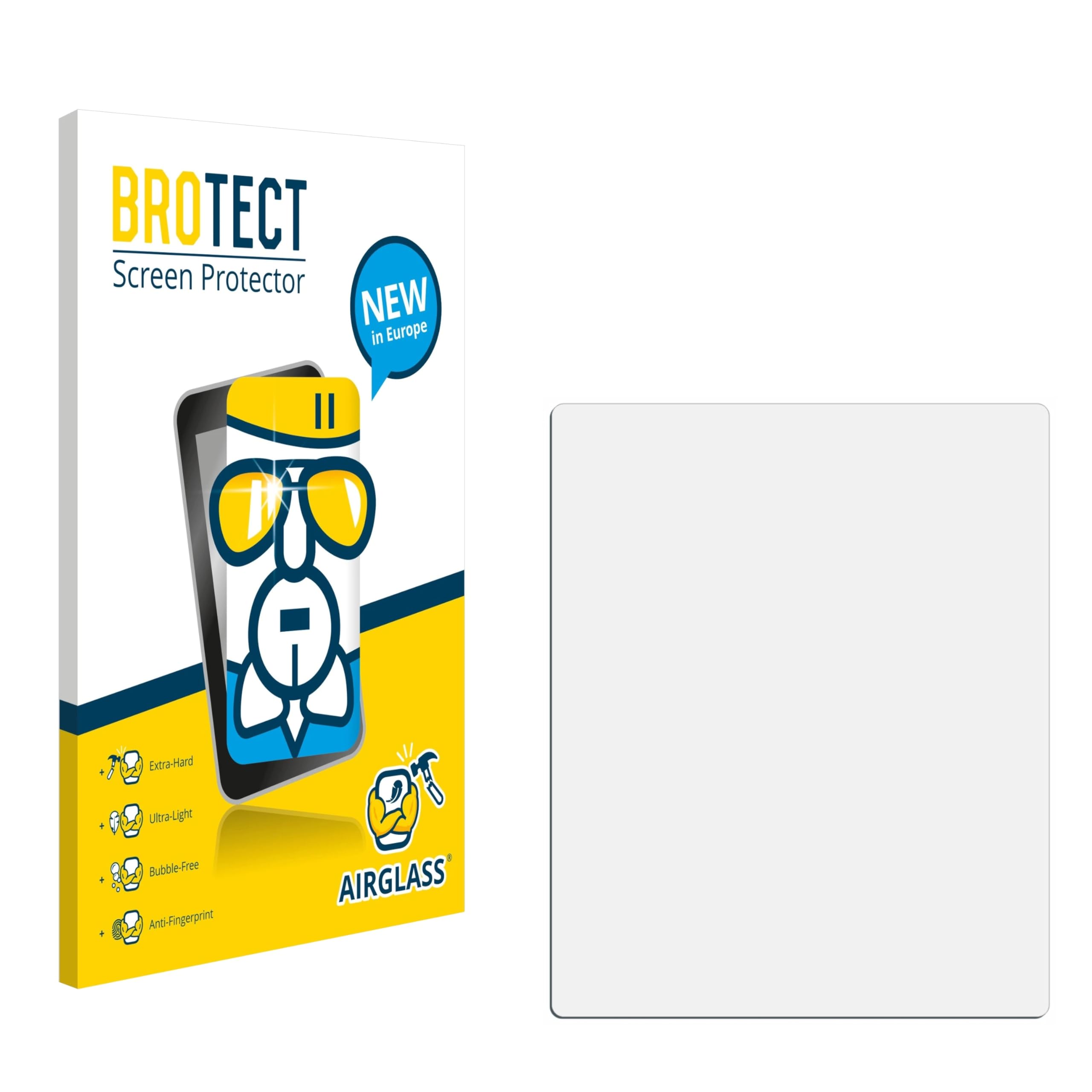 brotect Glass Screen Protector Film Compatible with Cowon U5 - Glass-Foil 9H Protection [Scratch Resistant, High Clarity]
