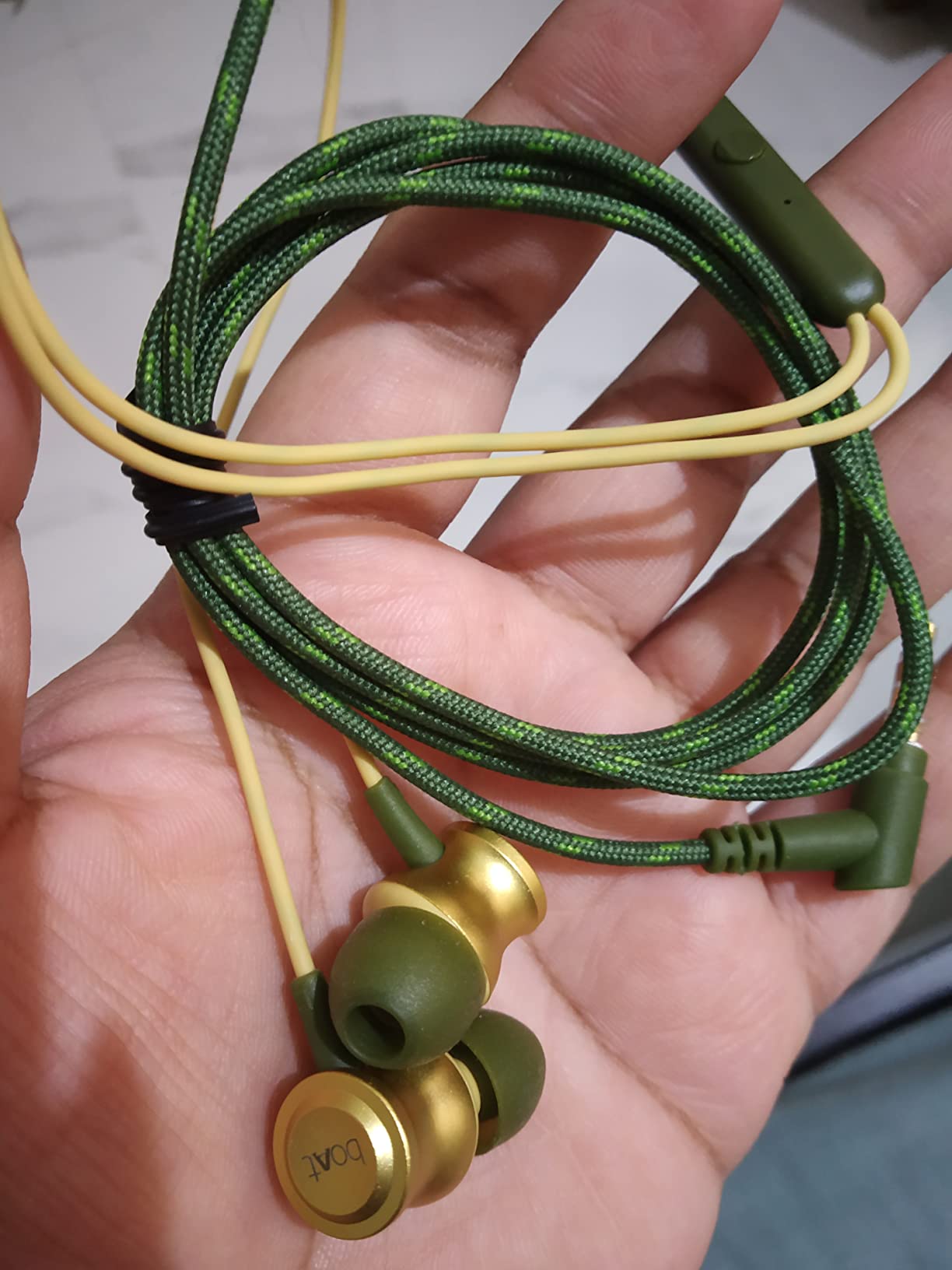 boAt Bassheads 152 Masaba Edition in Ear Wired Earphones with Mic(Aztec