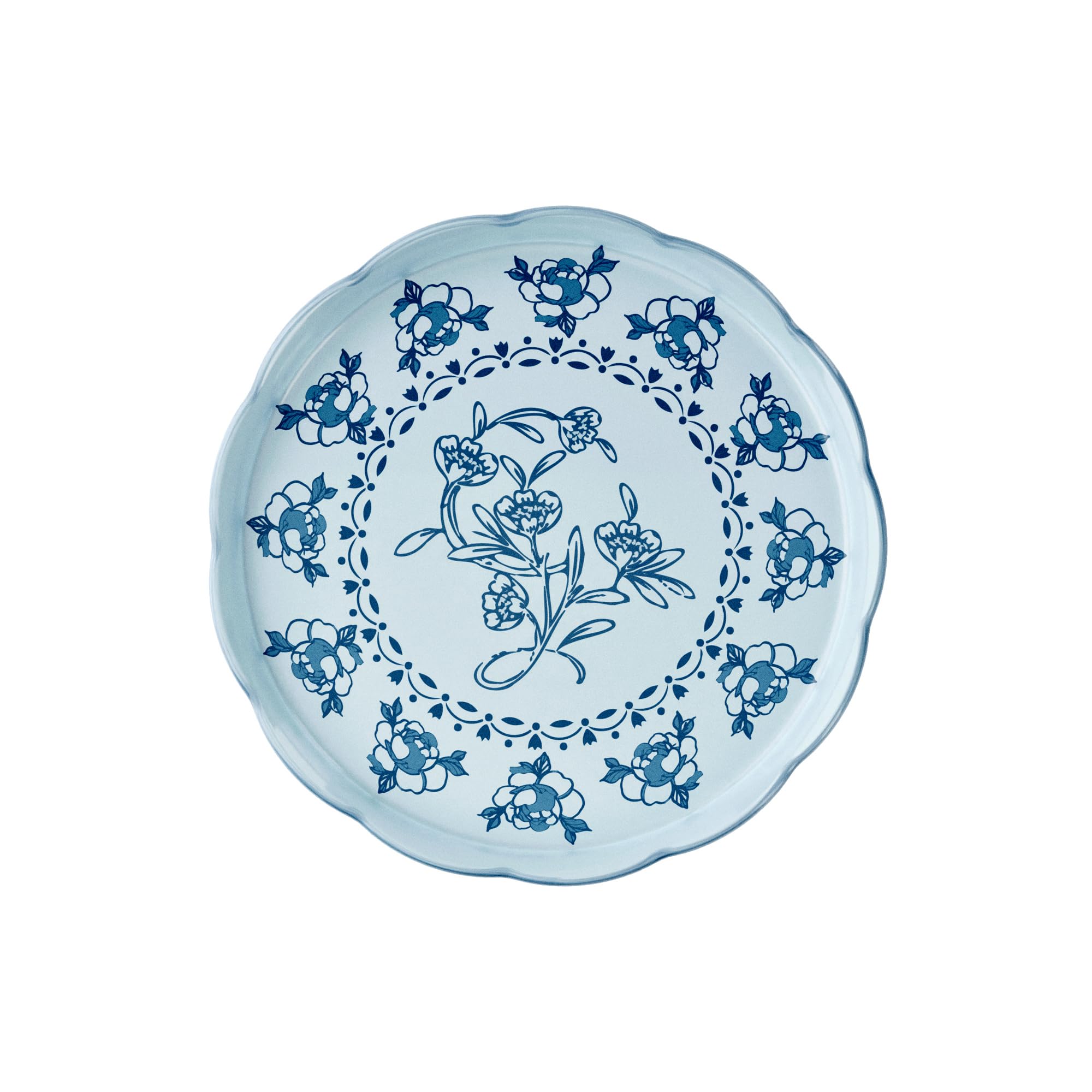 Guzzini - Josephine 'Table Decor' Melamine Small Round Tray (Powder Blue)