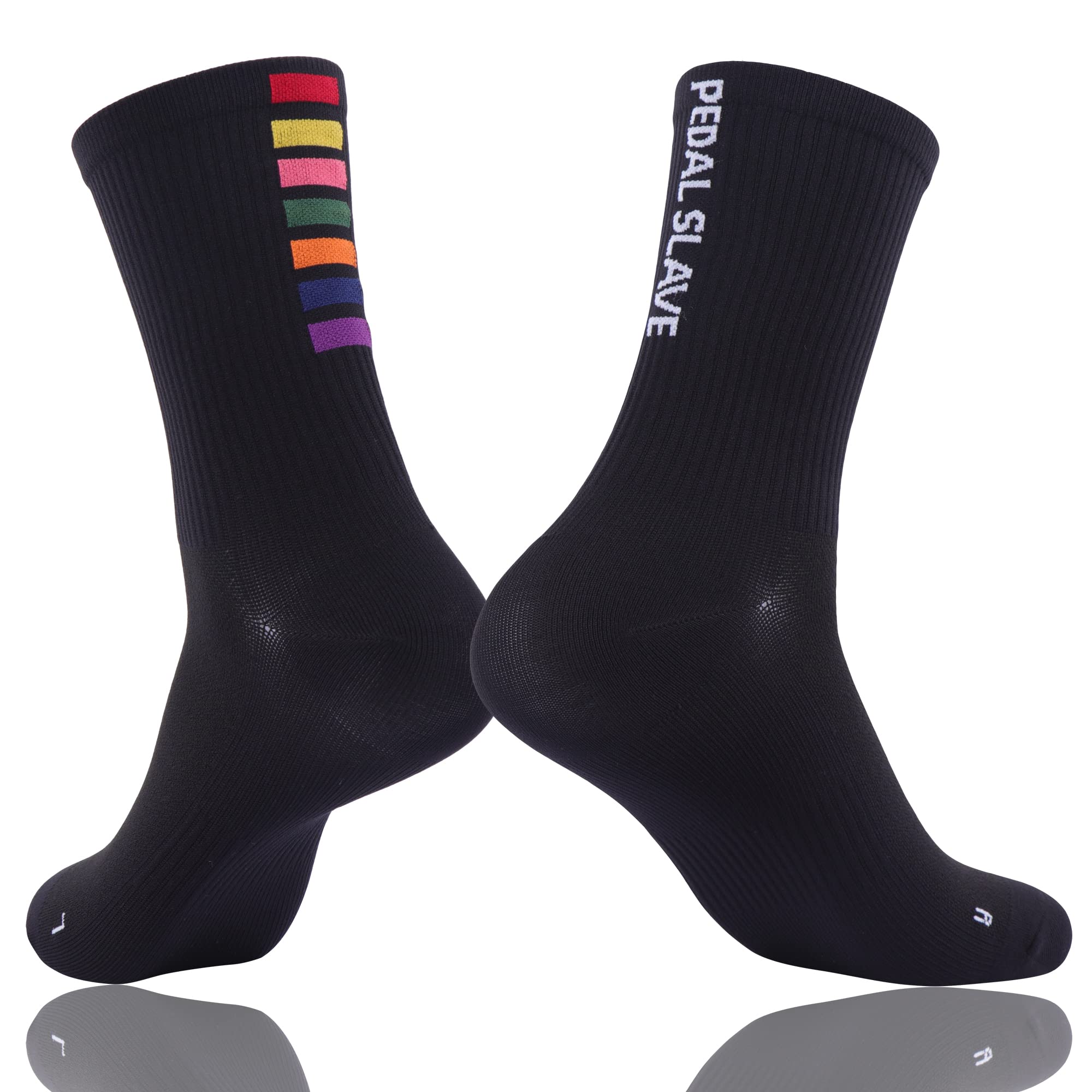 Upten TeamUAE Cycling Running Socks Bicycle Sock Free Size