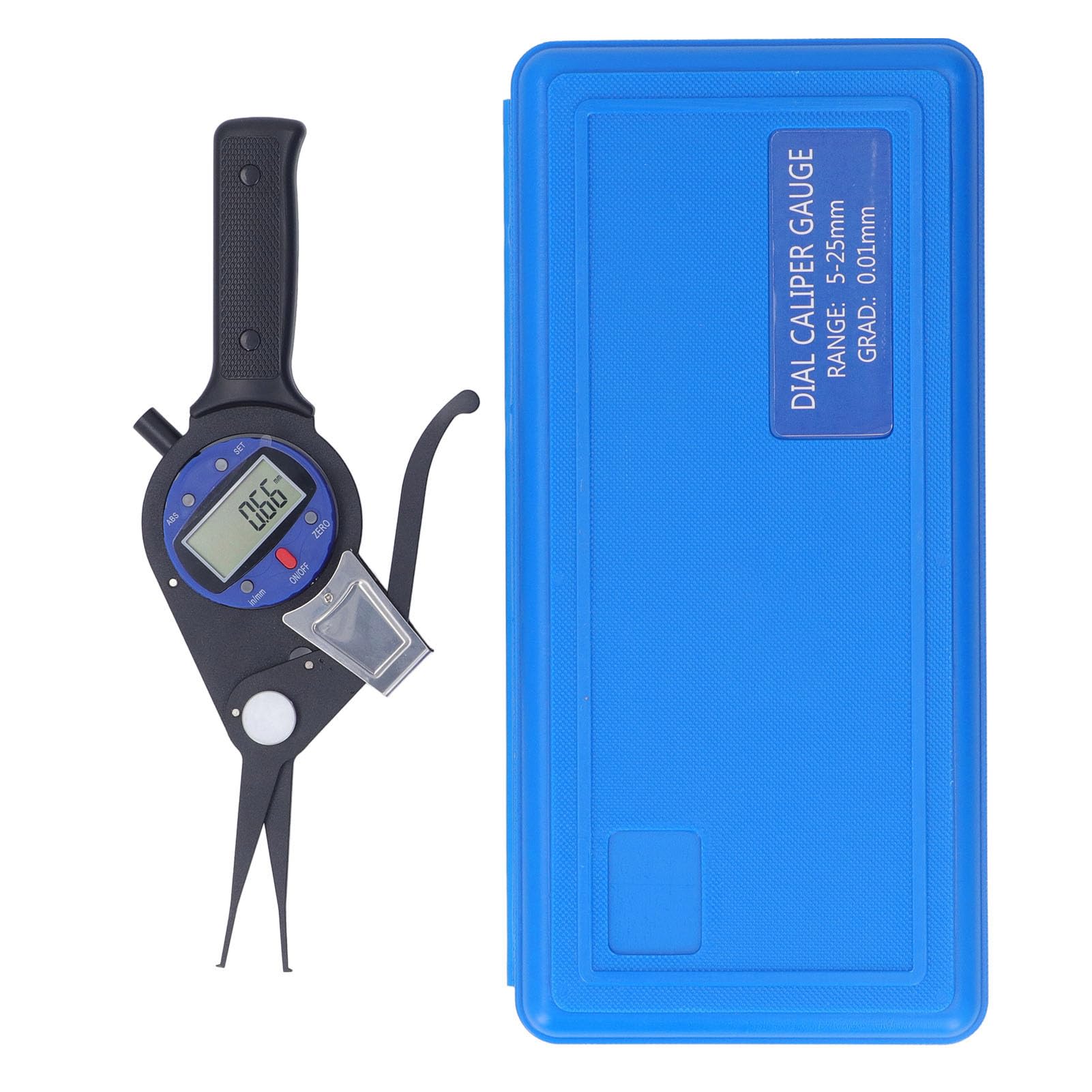 Innenmessschieber, ABS, digitales LCD-Display, 5–25 mm, Innenmessschieber, präzises Messwerkzeug für Maschinen, Automobil, Luft- und Raumfahrt, medizinische Geräte