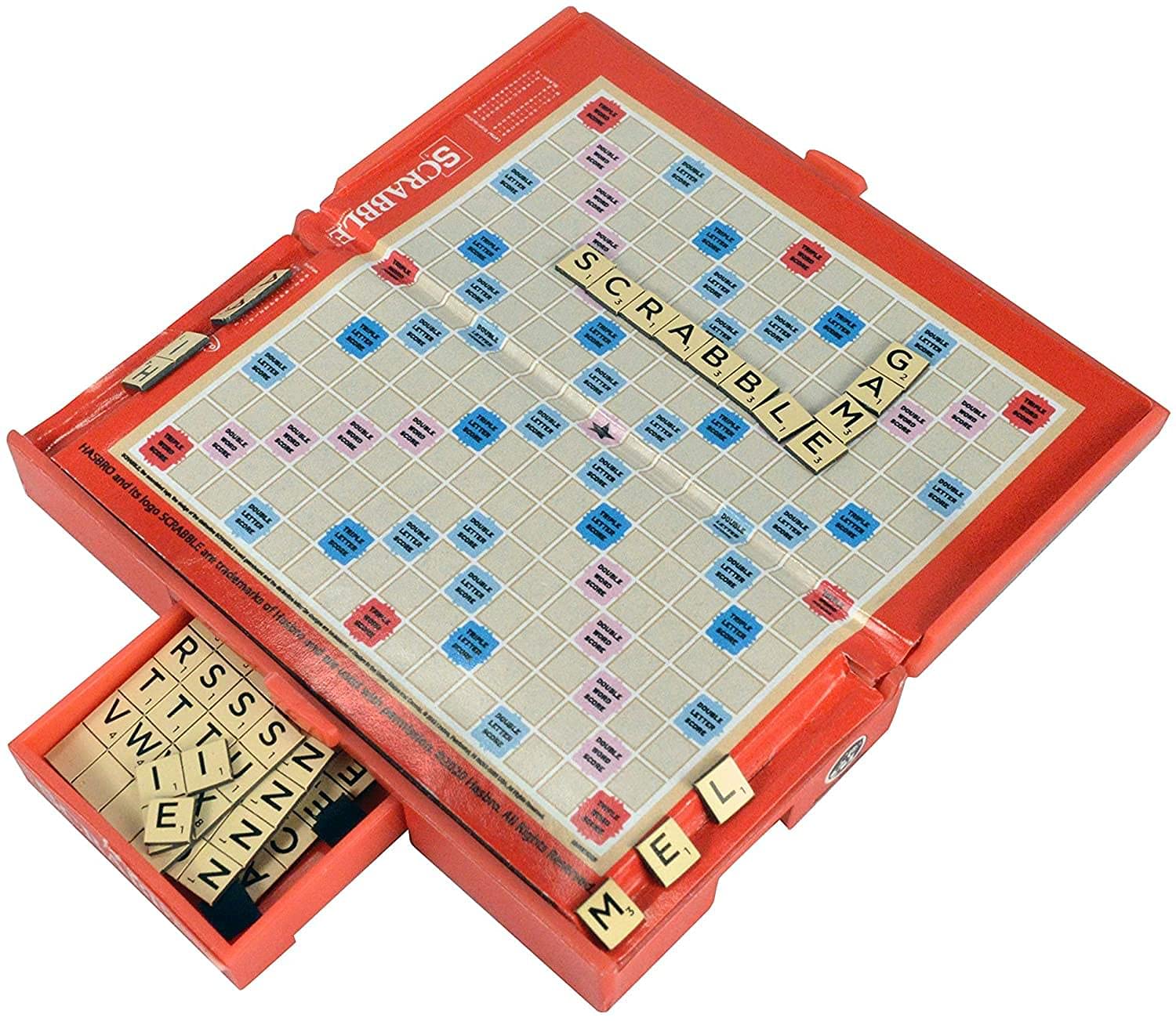 Amazon.com: World's Smallest Scrabble, Miniature Magnetic Board