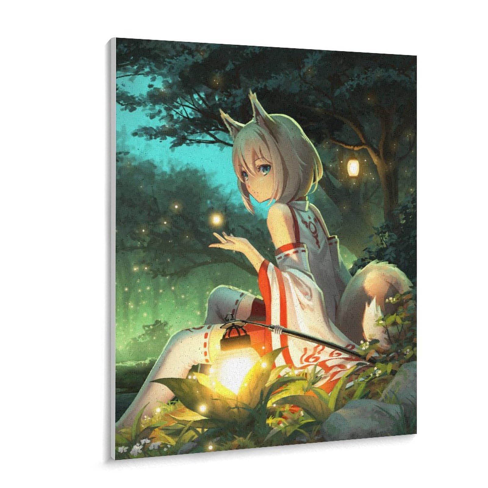 一点物 油絵 緑 女性 黒 キャンバス Amazon.co.jp: アフリカ系アメリカ人女性キャンバスプリント