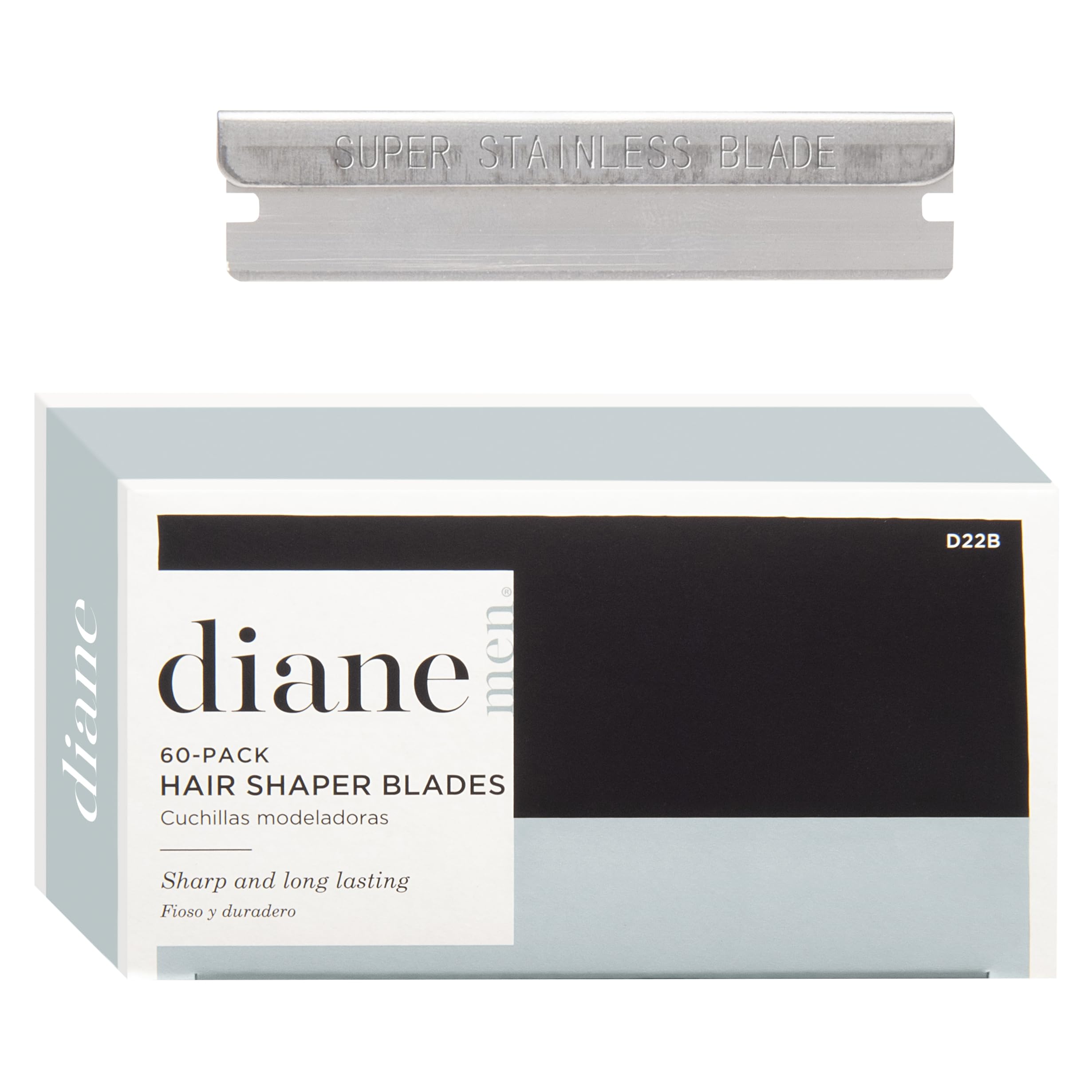 Diane Hair Shaper Razor Blades 60-Pack