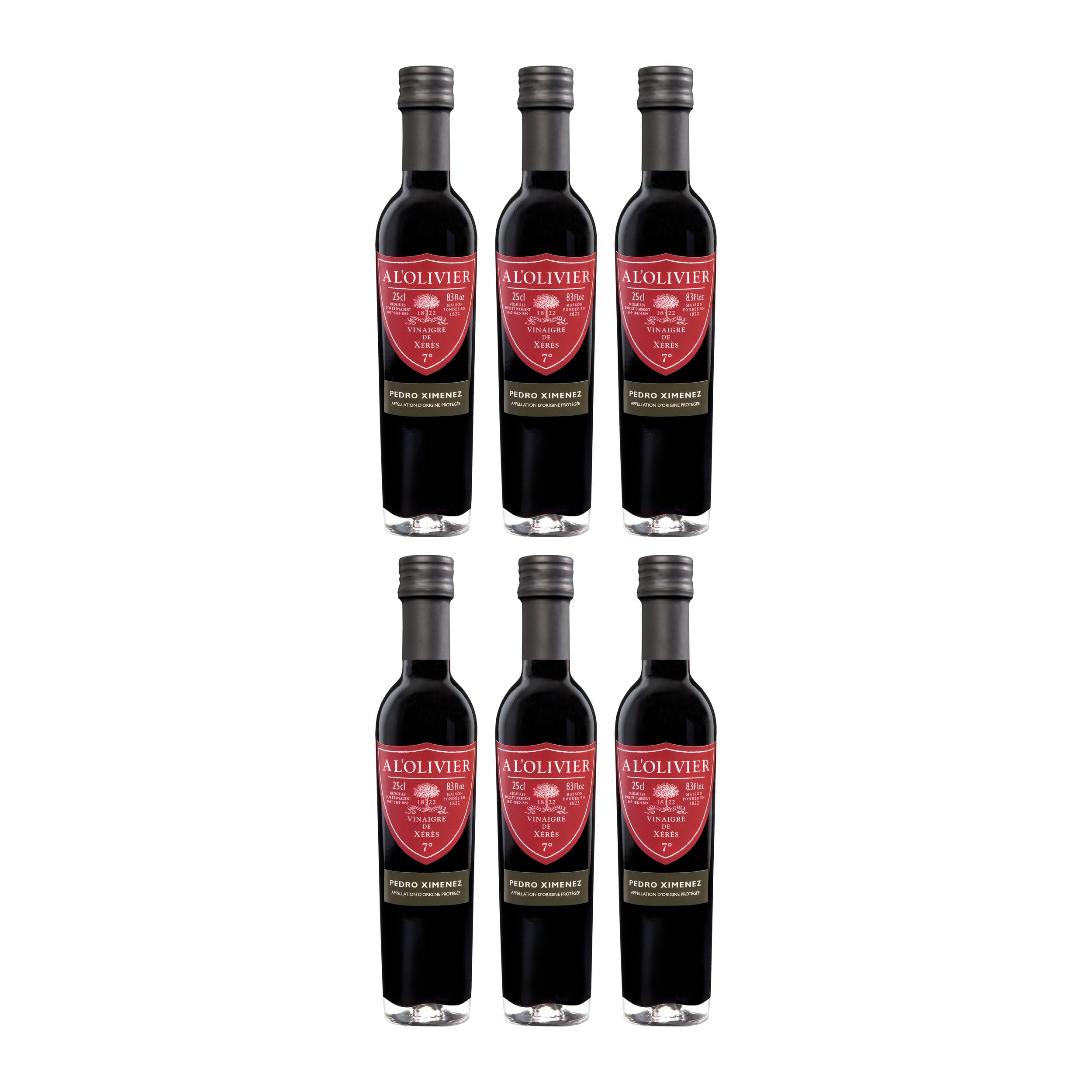 À l'Olivier Xeres Essig Pedro Ximenez Frankreich inkl. FeinWert E-Book (6 x 0.25 l)
