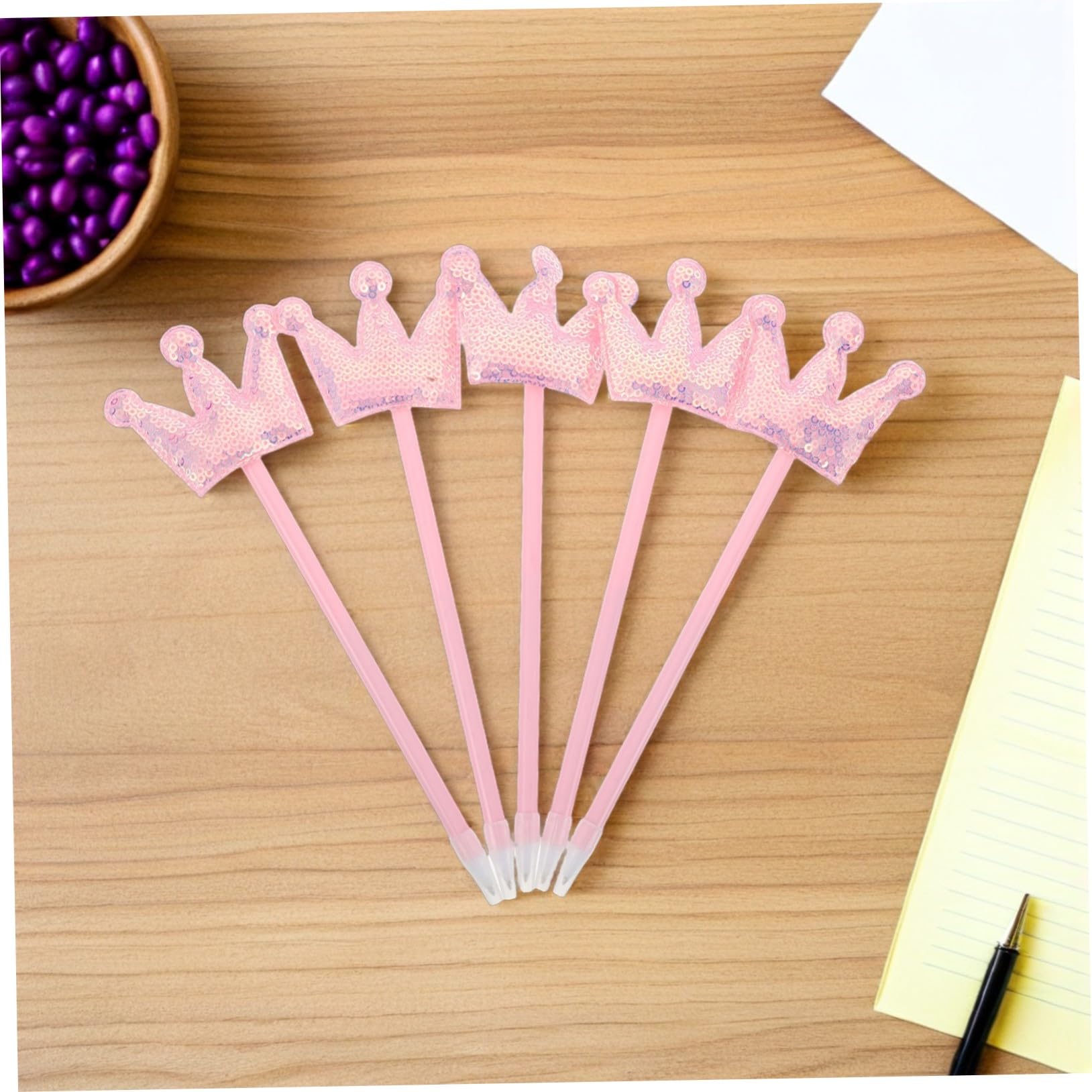 Lot De 5 Stylos Créatifs Pour Filles Stylos Fantaisie Pour Inscription De Mariage
