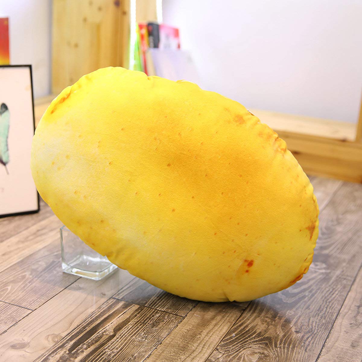 FIASHCN Creative Simulation Vegetables Sofa Pillow Stuffed Potato Broccoli Onion Plush Toys Room Decor Pillow Kids Funny Gift 50-60cm Potato