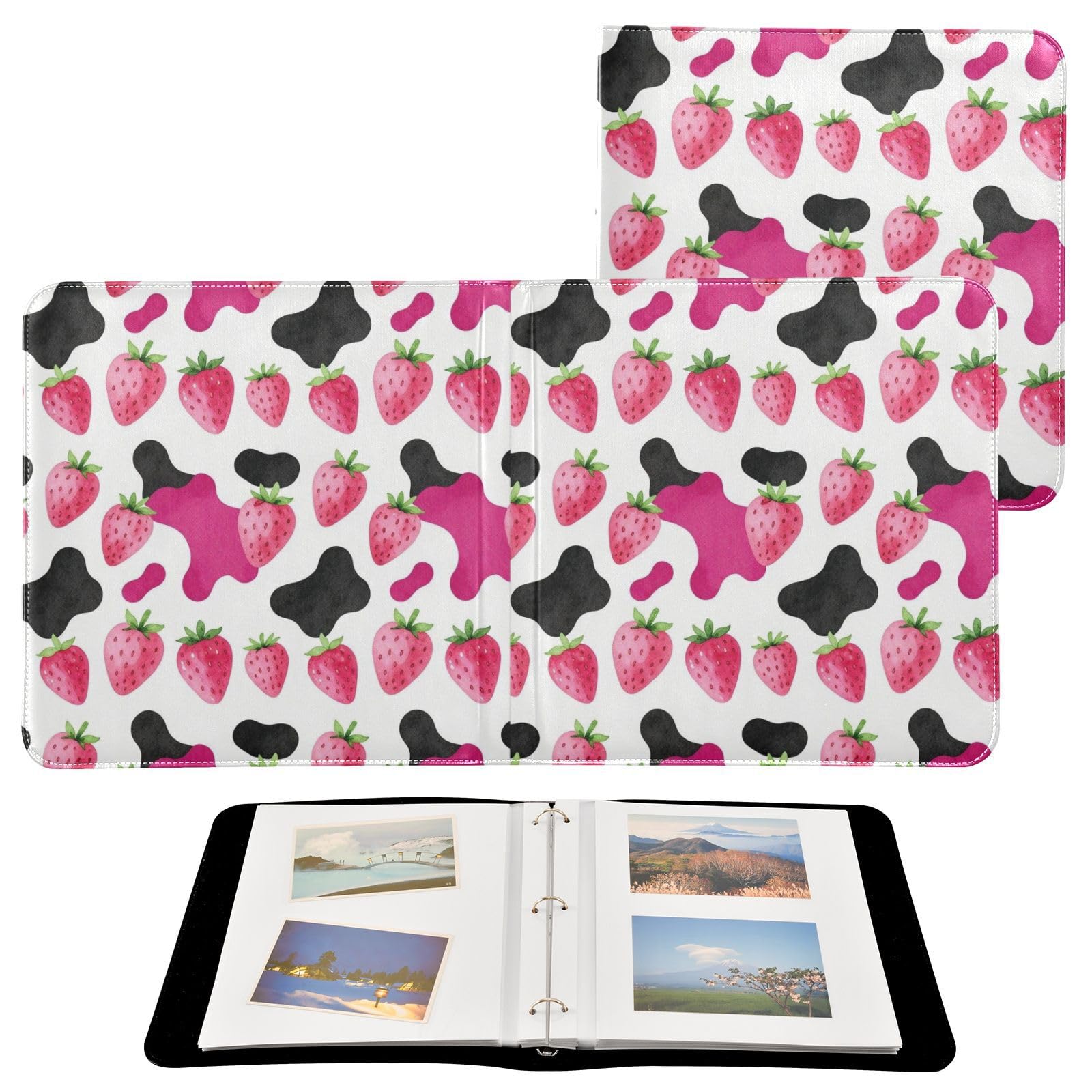 Album de scrapbooking en cuir pour ajouter ou retirer librement les pages intérieures