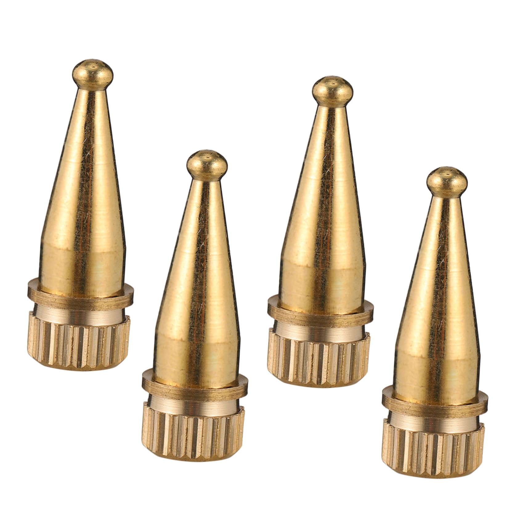 Balacoo 4pcs Professional Speaker Spikes Speaker Feet Shockproof Base for Amplifier Cd DVD Player Turntable