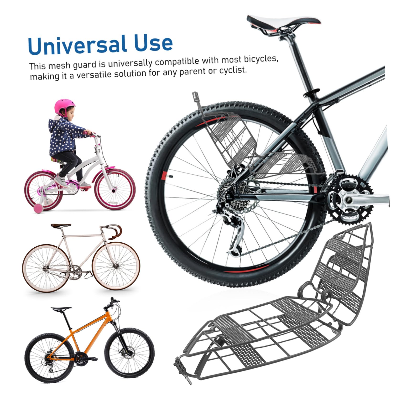mountainbikes.net Toddmomy Bicycle Protective Mesh Guard for Rear Wheel Durable Plastic Foot Safety Net for Backseat Fit for Road and Mountain Bikes Easy to Install : Sports & Outdoors Size:200 L Die besten 24-Zoll-Kinderfahrräder | KeineZuteilung speed Shimano drive train