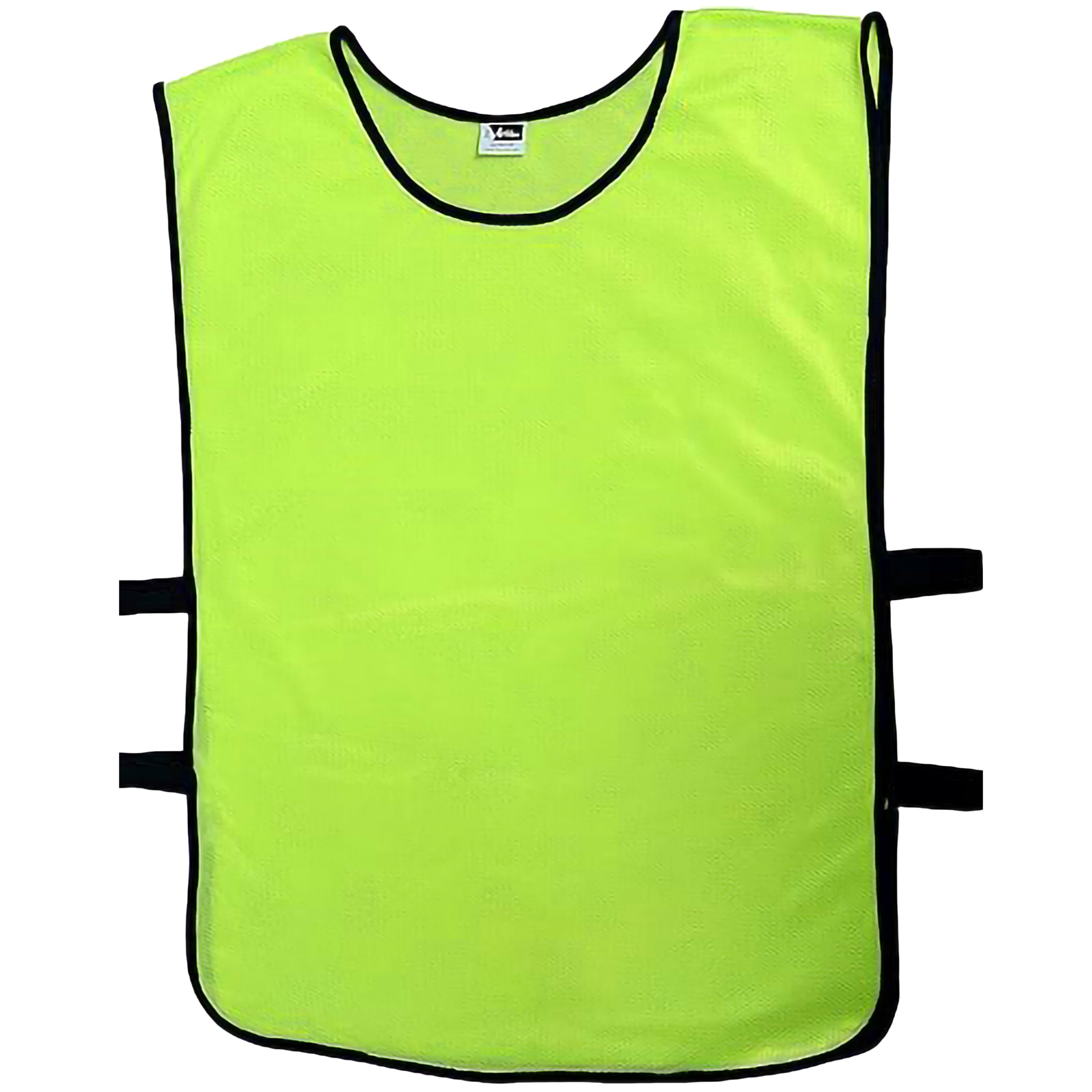 Sterling Sports 12 X Football Training Bibs For Adults - Ideal Football Bibs Adult For Basketball, Soccer, Netball, Cricket & Rugby Training Equipment - Perfect Sports Vest (Senior, Yellow)