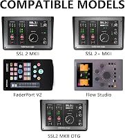 Amazon.co.jp: Musiin SSL2+ MKII、SSL2 MKII OTGと互換性のある