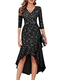 Sequin Formal Cocktail Wedding Guest Dress Prom Sparkly Party Evening Gowns Ruffle Hi Low Midi Dresses