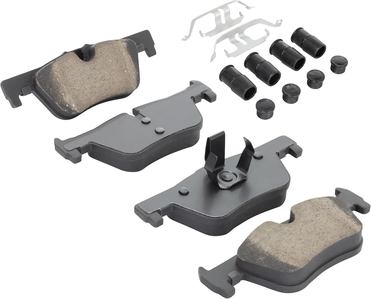 QUALITY-BUILT Rear Ceramic Brake Pads, Premium 1001-1613C, Compatible with 2012-2021 BMW (220i,228i,228i xDrive,230i,230i xDrive,320i,320i xDrive,328d,328d xDrive,328i,328i GT xDrive,328i xDrive,330e)