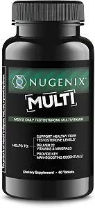  Multivitamin for Men, Testosterone Supplement for Men, 60ct