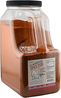 Pork Barrel BBQ All American Seasoning & Rub – Sugar-Free, Keto, Gluten-Free, No MSG, All-Purpose BBQ Rub & Meat Seasoning – 7 Pound for Smoking & Grilling – Beef, Chicken, Pork & Seafood- Pack of 1