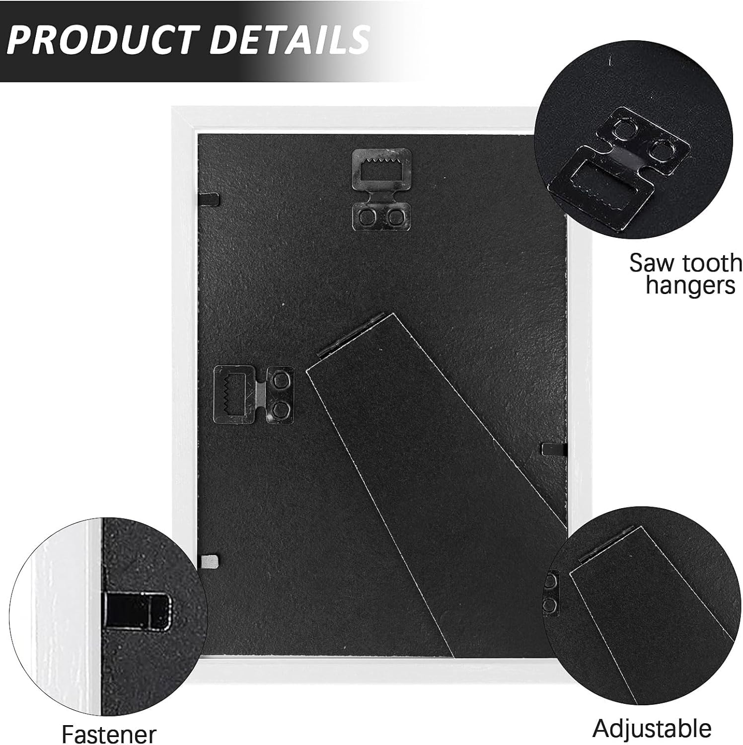 6 Pieces Shadow Box Picture Frame,5 x 7in 3D Frames Display Cases,1.2in Depth Shadow Box Frame for Dried Flowers, DIY Craft,Medals, Memorabilia,Tickets