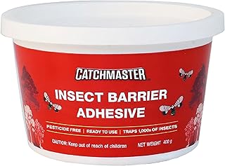 Catchmaster Insect Barrier Kit for Trees - Outdoor Insect Glue Traps for Ornamental Plants, Shrubs & Trees - DIY Beetles, Lanternflies, Cankerworms, Gypsy Moth & Ant Traps