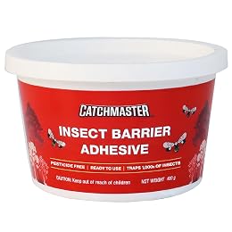 Catchmaster Tree Banding Insect Barrier DIY 15oz Pail, Lanternfly & Ant Traps, Outdoor Adhesive Crawling Insect Trap to Protect Trees, Fruit & Plants