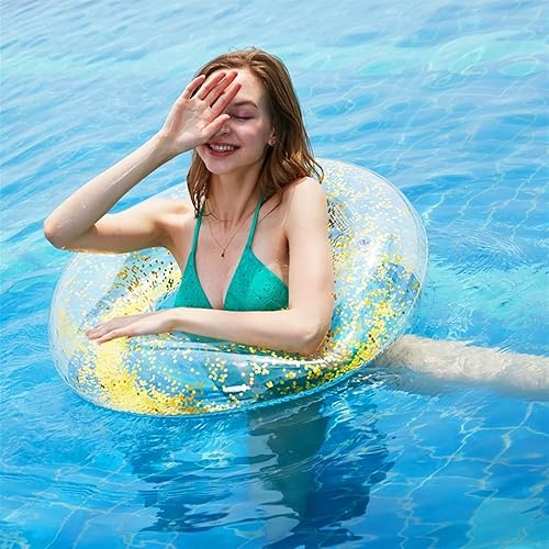 Miniatura 4 de Divertidos flotadores de piscina para niños y adultos, anillos de natación inflables y tubos para fiestas en la piscina, flotadores altos, ideal