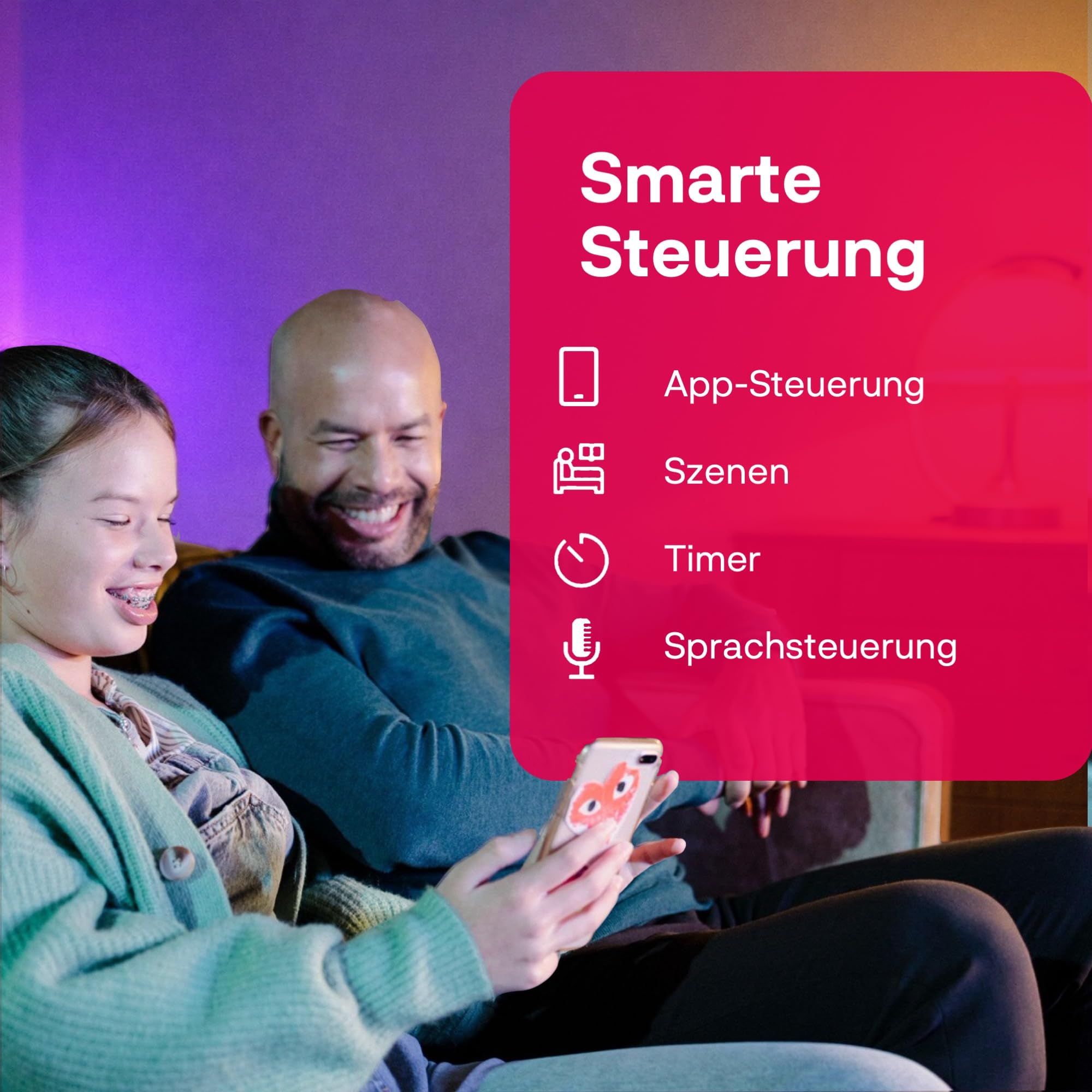 innr Smart LED Strip 5m, White & Color, für Hue* und Zigbee Hubs | LED Streifen für Wohnzimmer & Schlafzimmer, indirekte Beleuchtung, 16 Millionen Farben, extra hell 2800 lm, tief dimmbar