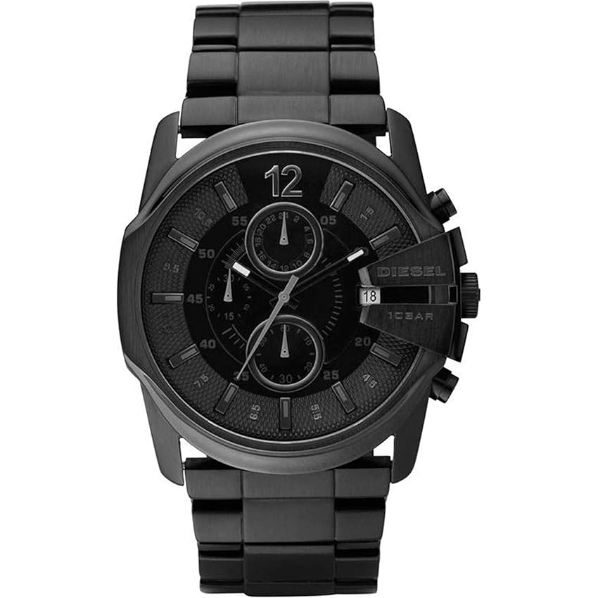Diesel Orologio Cronografo Quarzo Uomo con Cinturino in Acciaio Inossidabile DZ4180