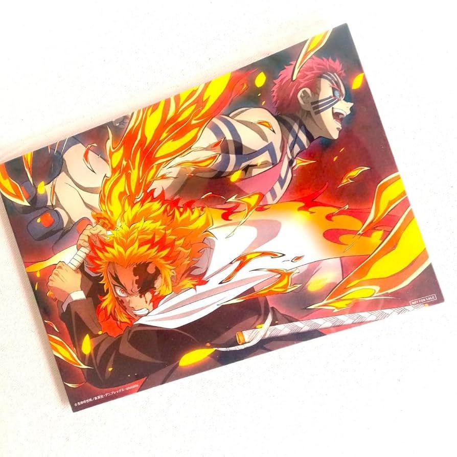 非売品 紙製ポスター 515×728 mm 鬼滅の刃 無限列車編 煉獄