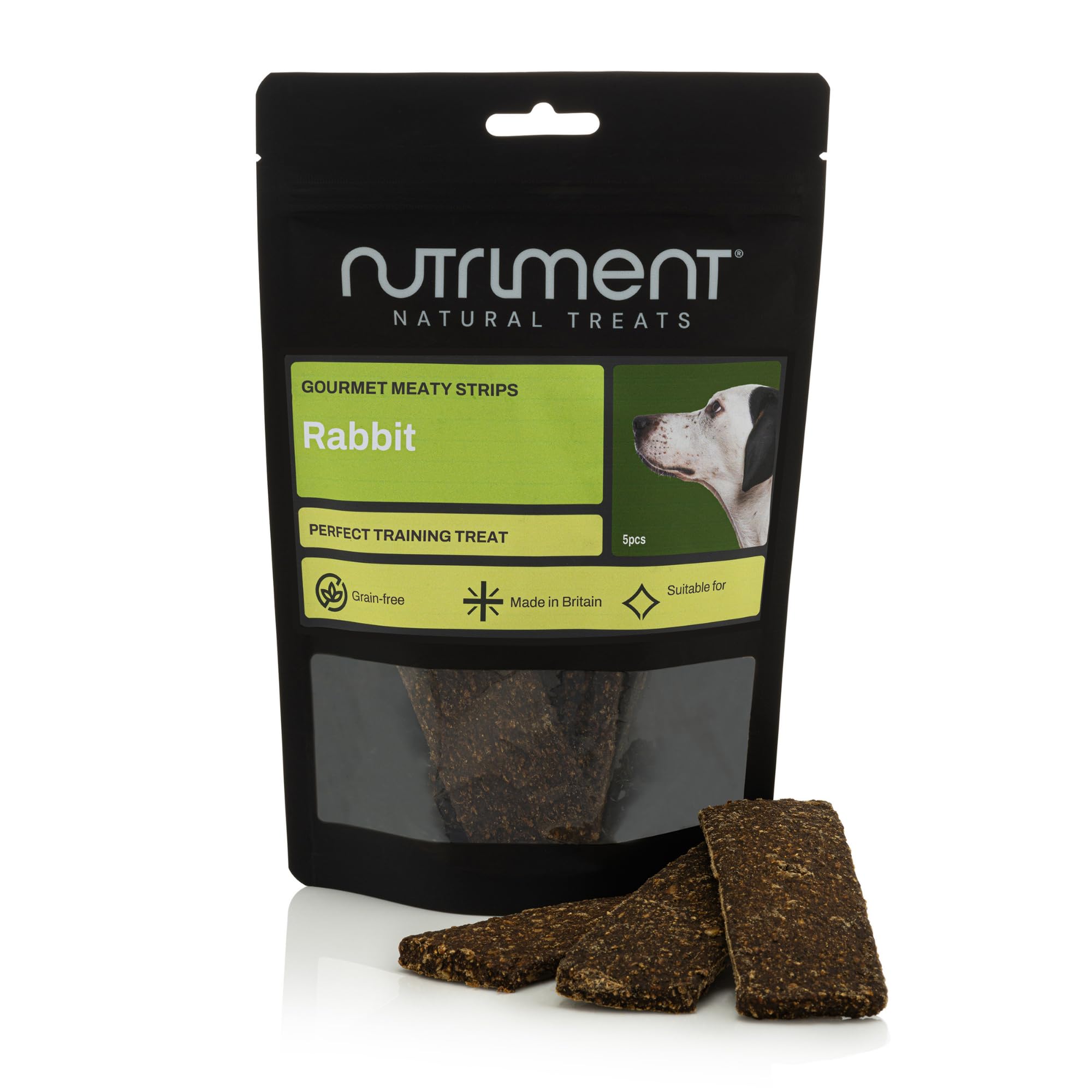 Natural Treats Rabbit Gourmet Meaty Strips (5pcs) Highly Digestible High Protein Treats