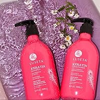 Vista 48 de Luseta Tea Tree Mint Shampoo and Conditioner for Hair with Lavender, Tea Tree and Peppermint Oil Clarifying Shampoo and Conditioner, Sooth the scalp