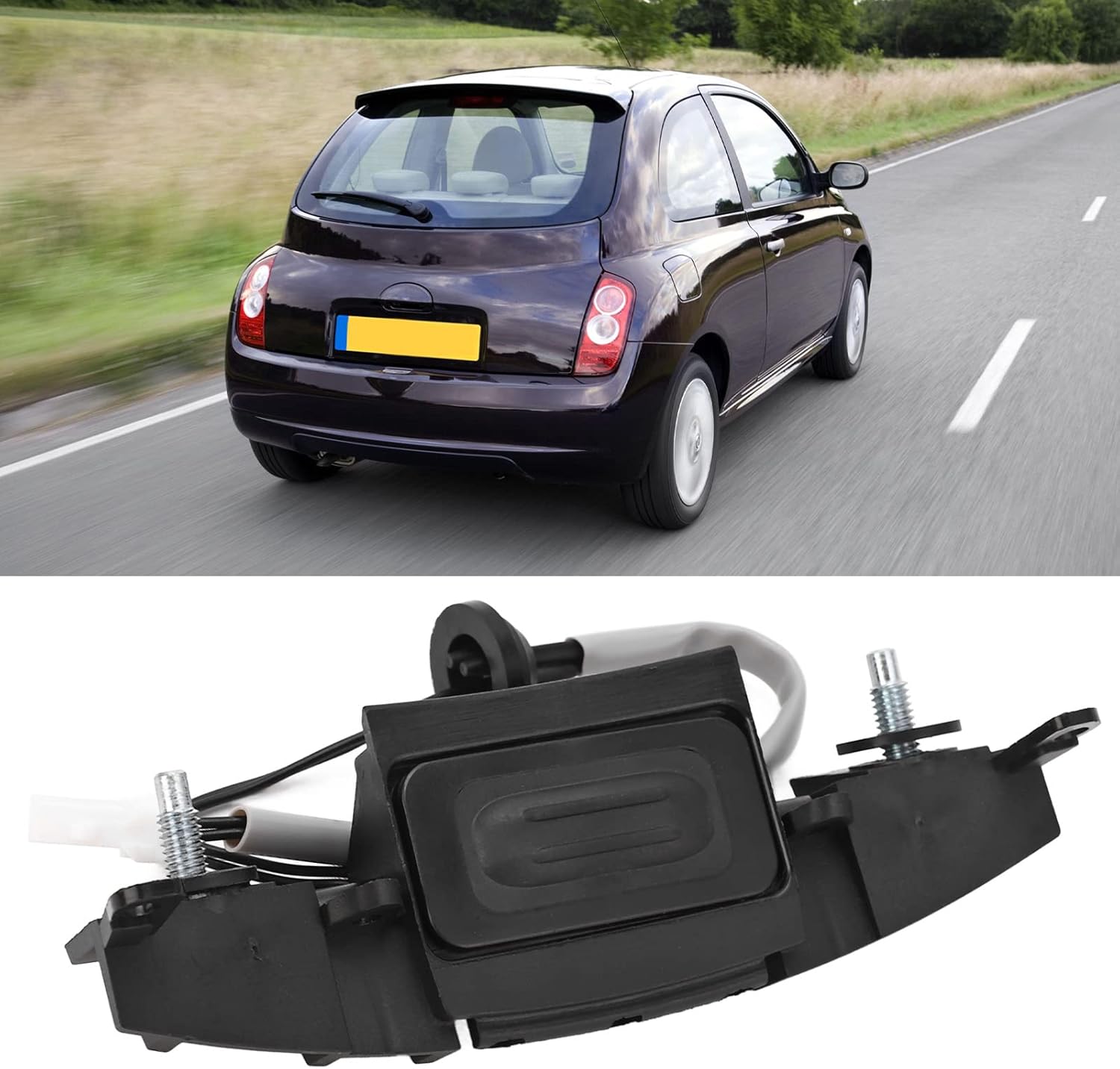 Car Trunk Switch Button Tailgate Boot Opening Button 25380Ax60B for Micra Iii 2003‑2010