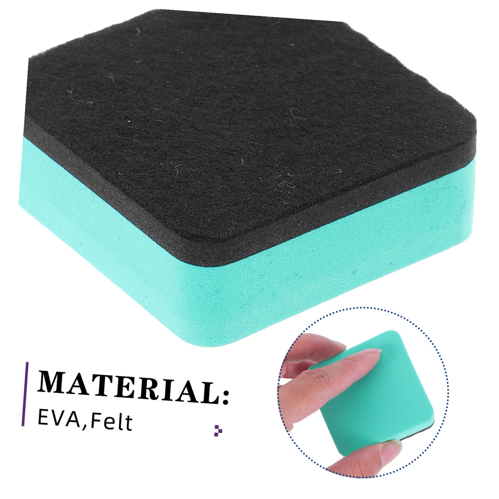 60pezzi Gomme Magnetichper Lavagna Bianca Riutilizzabili per Cancellare Residui Secco Morbide Gomme Eva per Pulizia Rapida Adatte Lavagne Magnetiche per Insegnanti