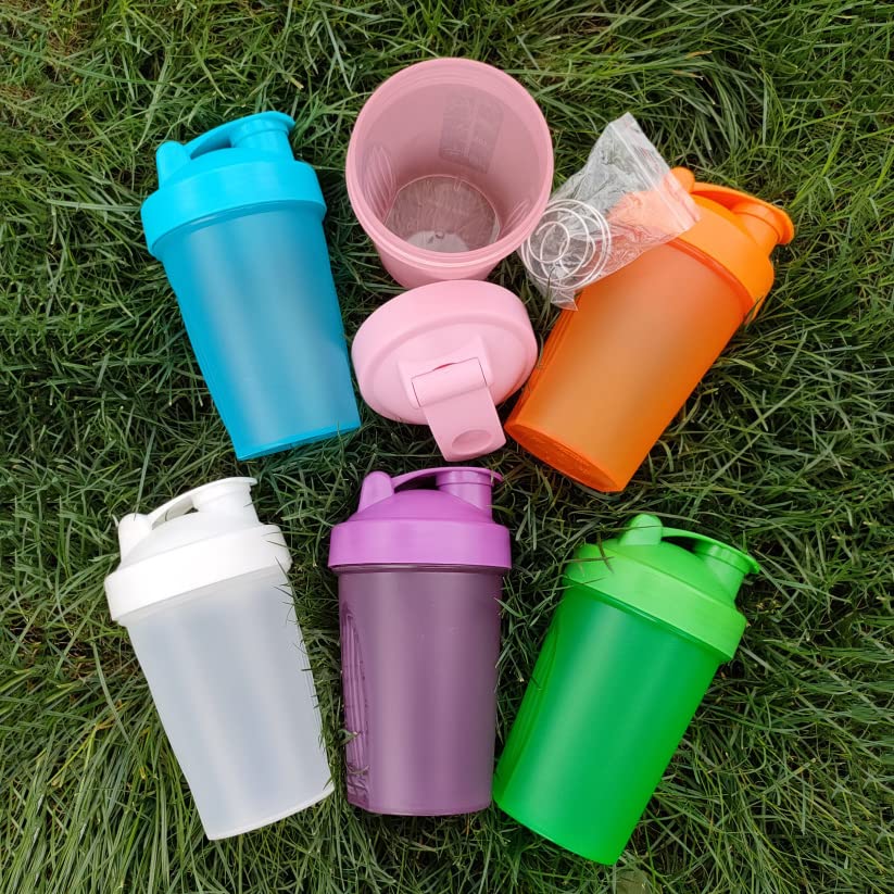 Gourde Sport BPA  – Shaker Protéines Fitness, Rose, Sans Marque