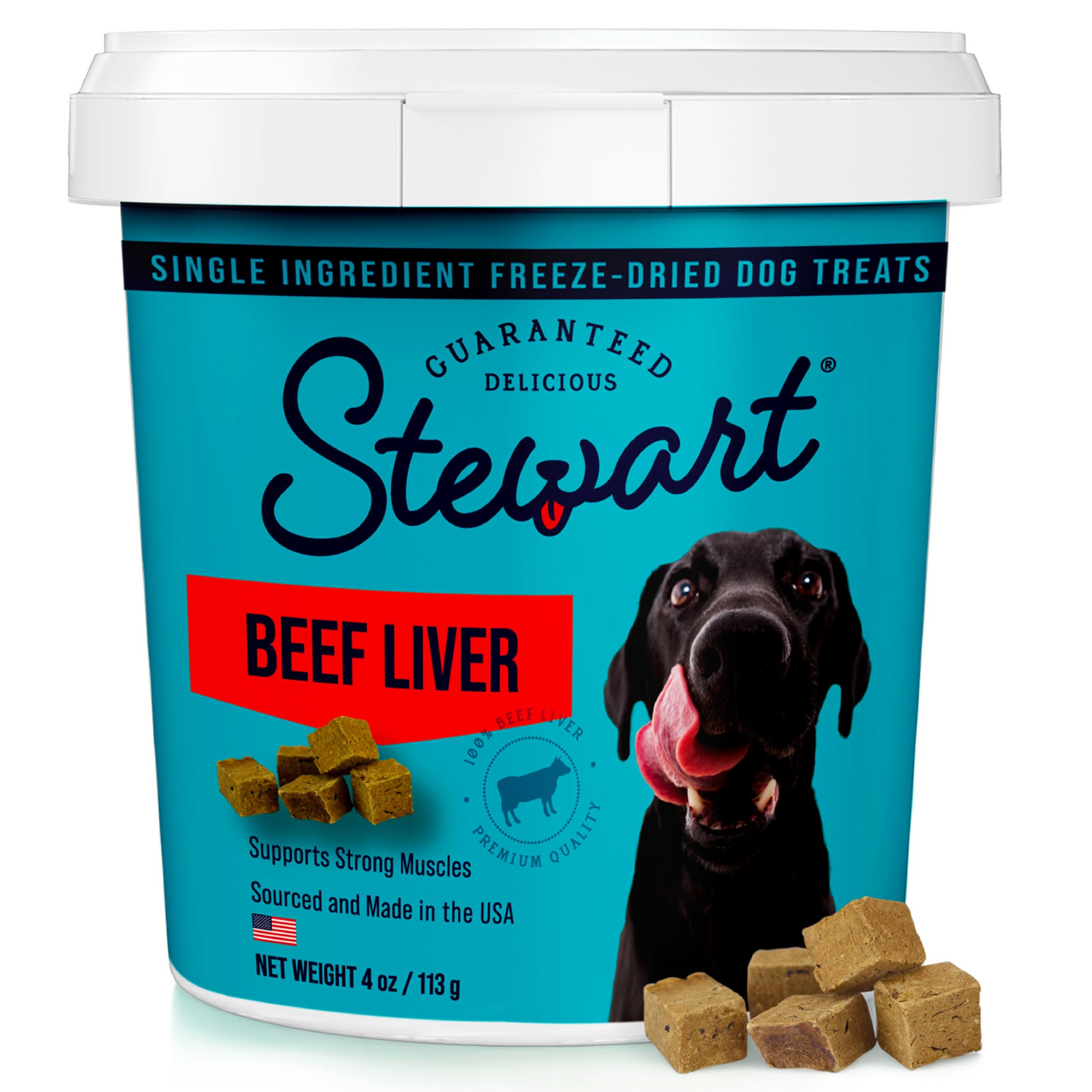 Stewart Beef Liver 4oz Tub