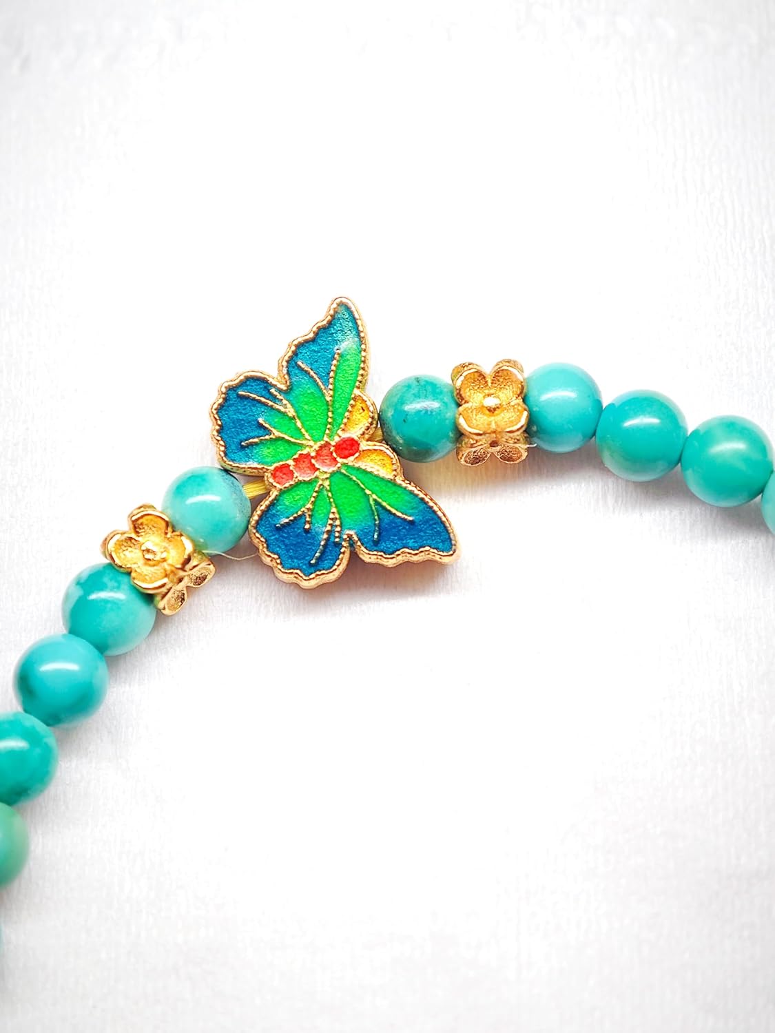Pandachilla Traditional Tiny Turquoise Bracelet