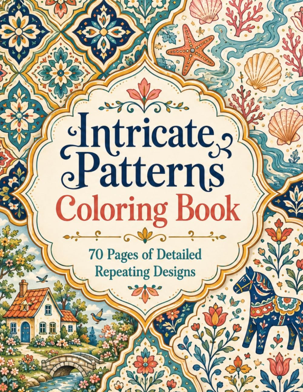 Intricate Patterns Coloring Book