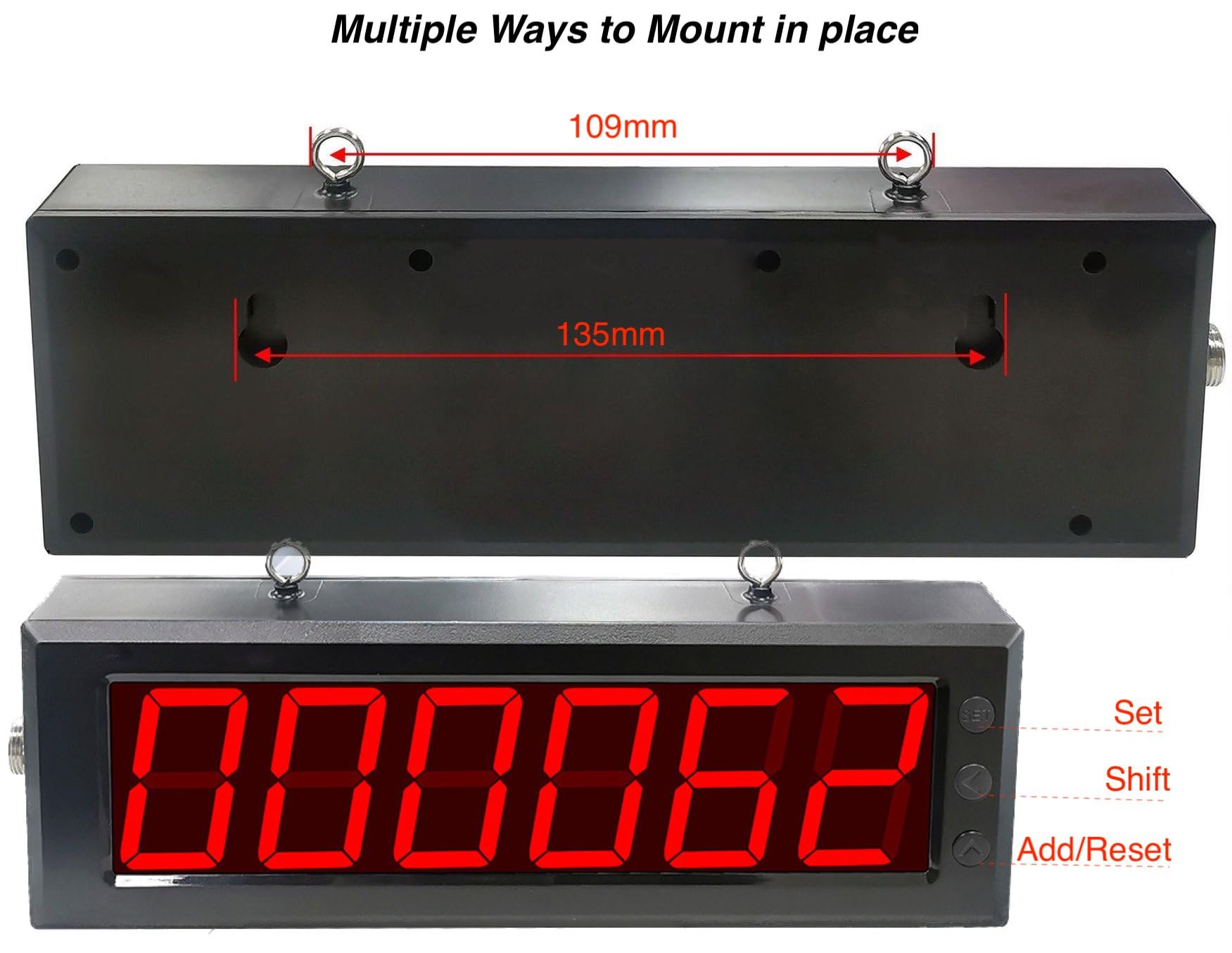 カウンター　エレクトロニック ソーター　電子カウント機 Amazon.com: DC12-24V Automatic Digital Counter, 0-999999