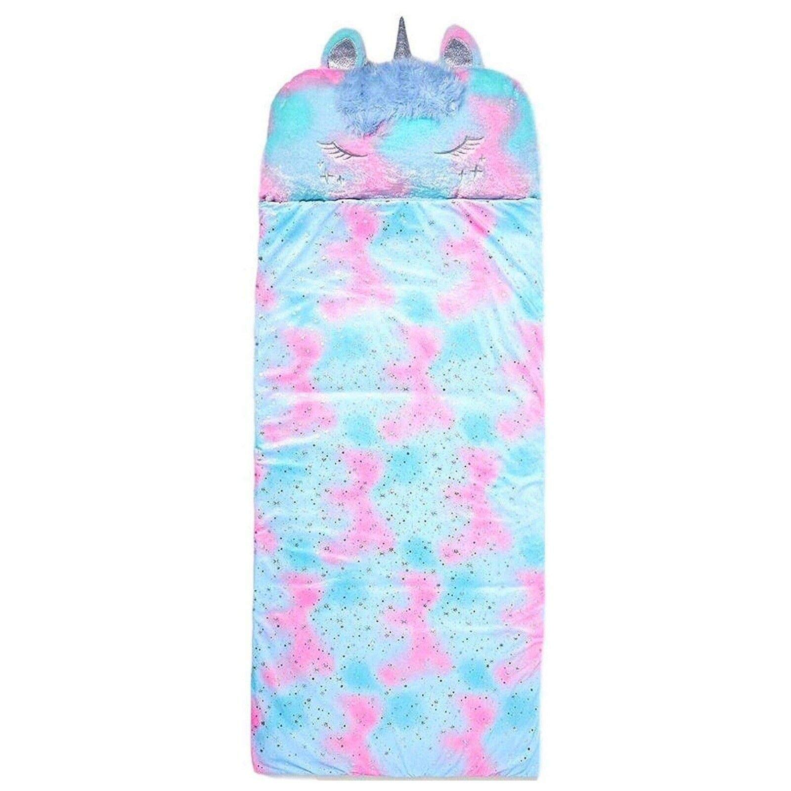Justice Unicorn Sleeping Bag Kids Slumber Bag Extra Large