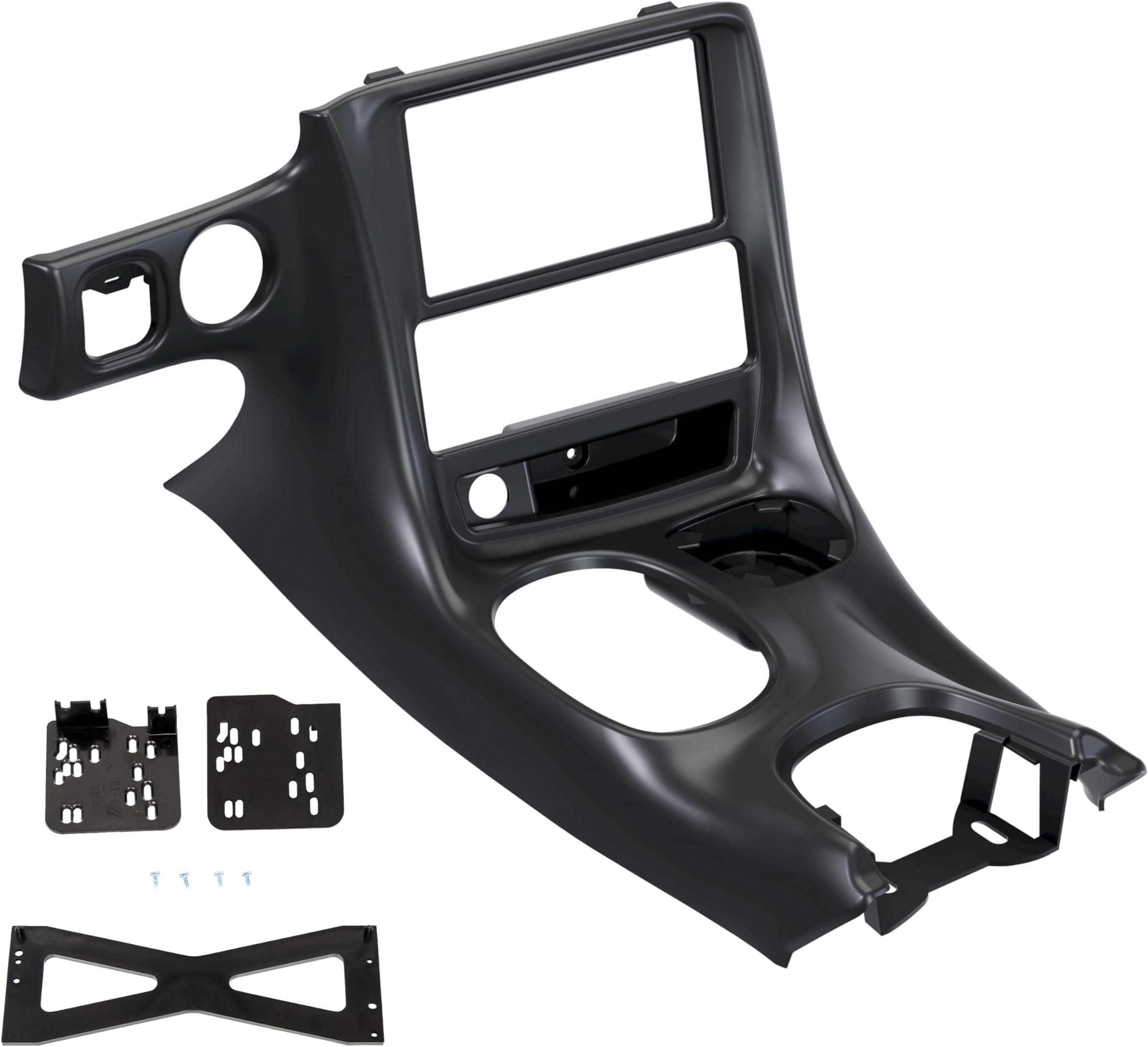 ECOTRIC Double Din Stereo Dash Installation Compatible with 1997-2004 Chevrolet Corvette C5 Replacement for 10407815