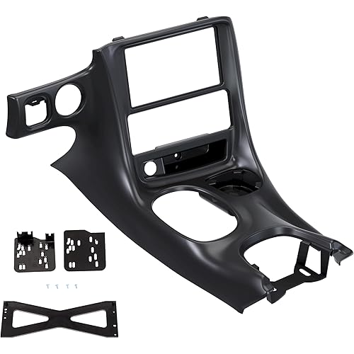 ECOTRIC Double Din Stereo Dash Installation Compatible with 1997-2004 Chevrolet Corvette C5 Replacement for 10407815