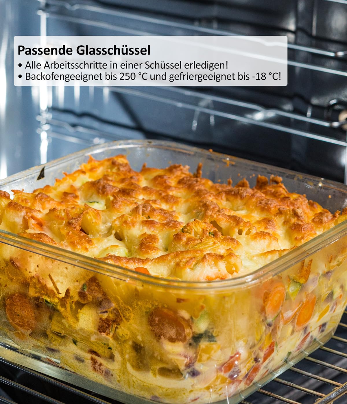 Genius Nicer Dicer Chef 34-in-1 Multifunktions-Profi-Gemüseschneider mit Glasschale und Tomatenschneider | Teigwaren, Scheiben, Streifen, Spiralen, Julienne