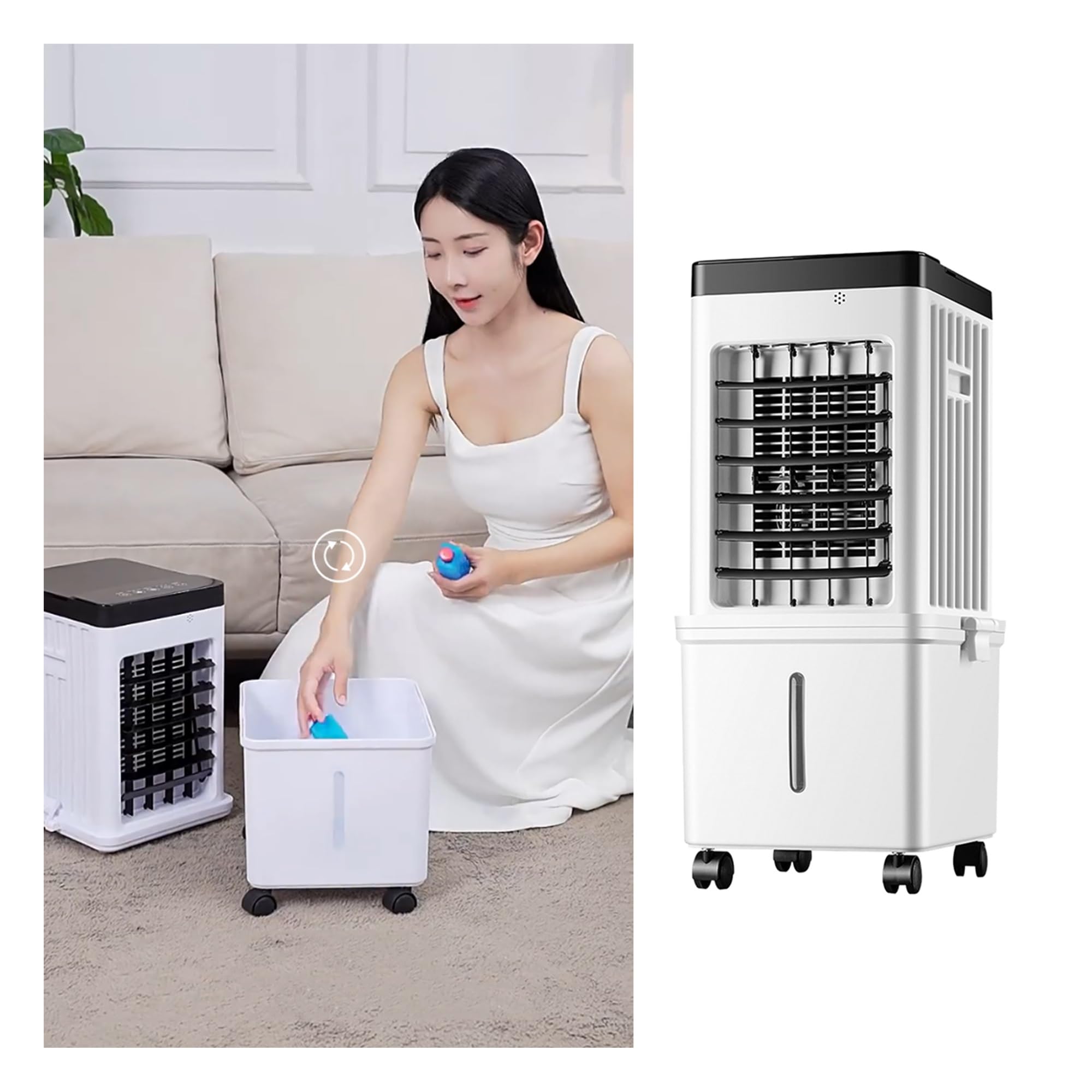 Windowless Swamp Cooler Portable AC， air conditioners