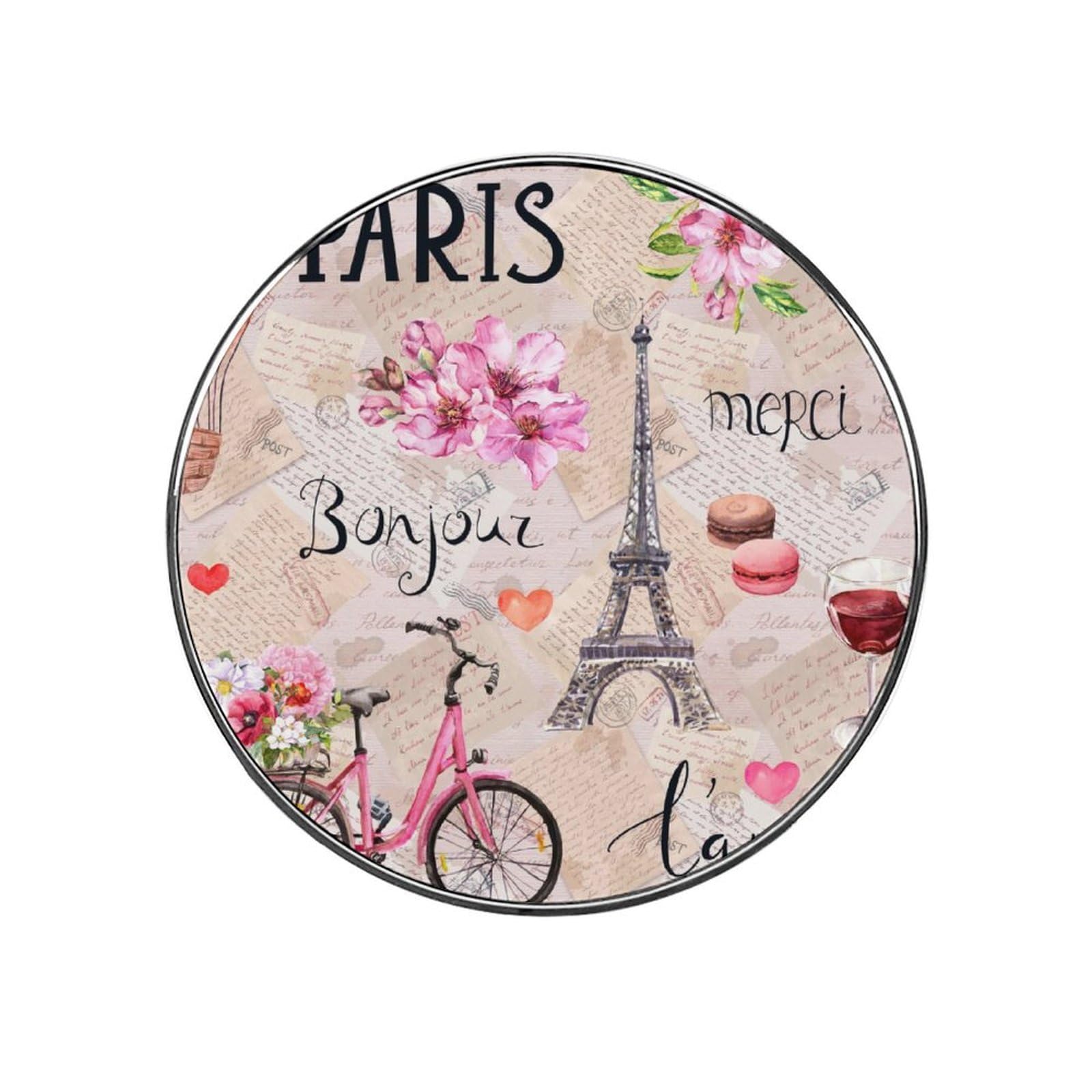 Paris Tower Alloy Fridge Magnet For Office Cabinet Refrigerator Whiteboard Photo
