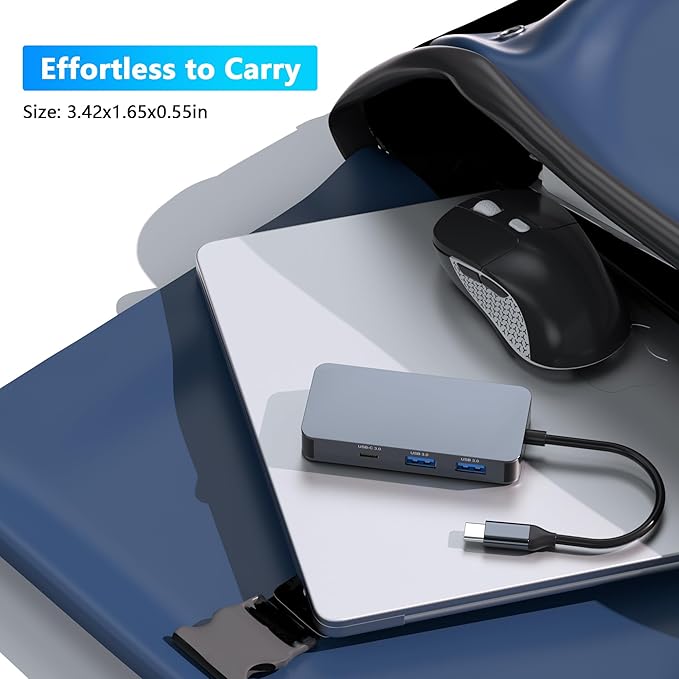 Docking Station USB C 7 en 1 Dual Monitor Hub con 2 HDMI, 3 USB, 100W PD miniatura 9