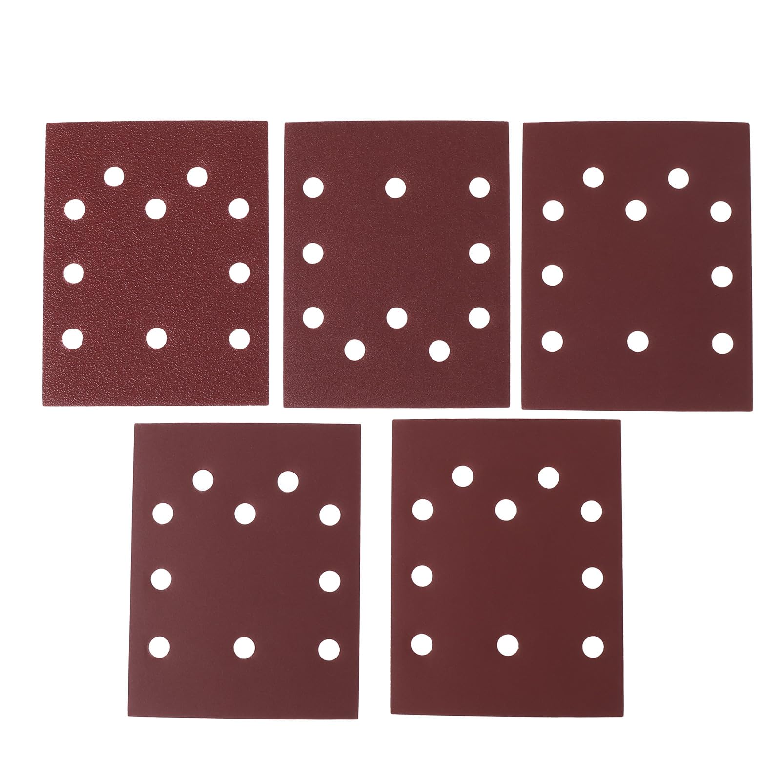Briny River 30Pcs 1/4 Sheet 4.5 X 5.5 Inch Sandpaper 60 120 180 240 320 Grits Compatible With Milwaukee 6033-21