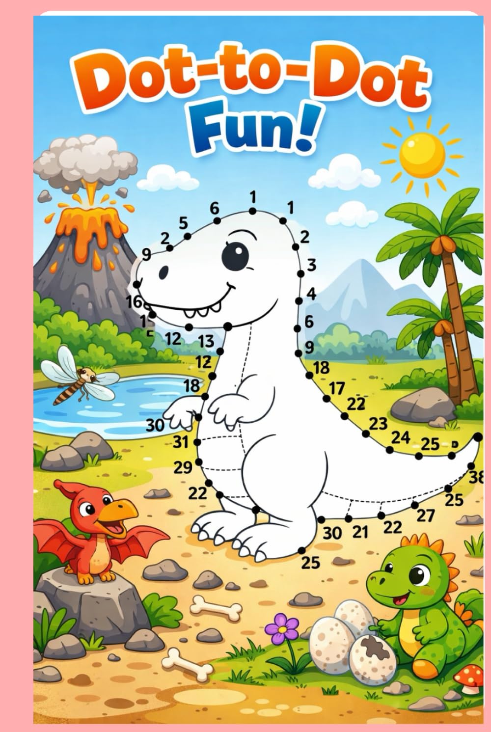 Dot to Dot Coloring Book for Kids