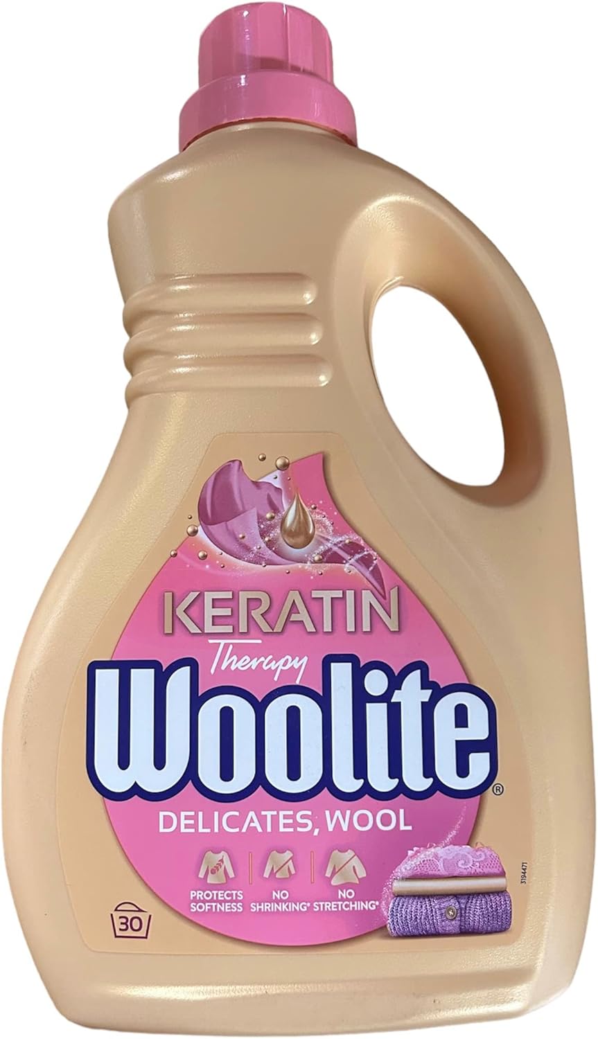 woolite keratin therapy 1.8l (30washes) wool, satin, delicates laundry Detergent Liquid Amazon