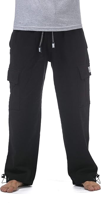 Pro Club Mens Heavyweight Fleece Cargo Pants