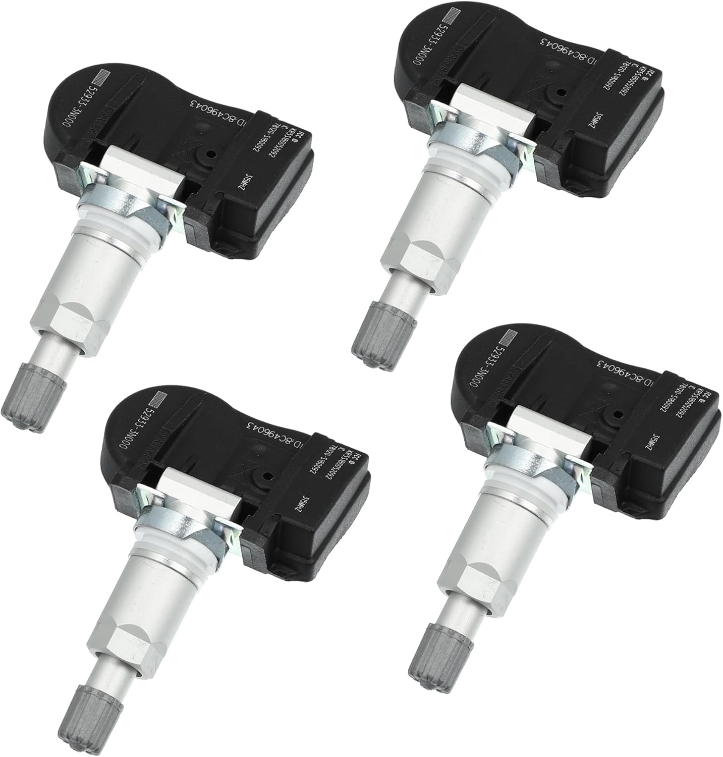 Tire Pressure Sensor 529333N000 TPMS Sensor for Hyundai Elantra GT 2013-2017 (Set of 4)