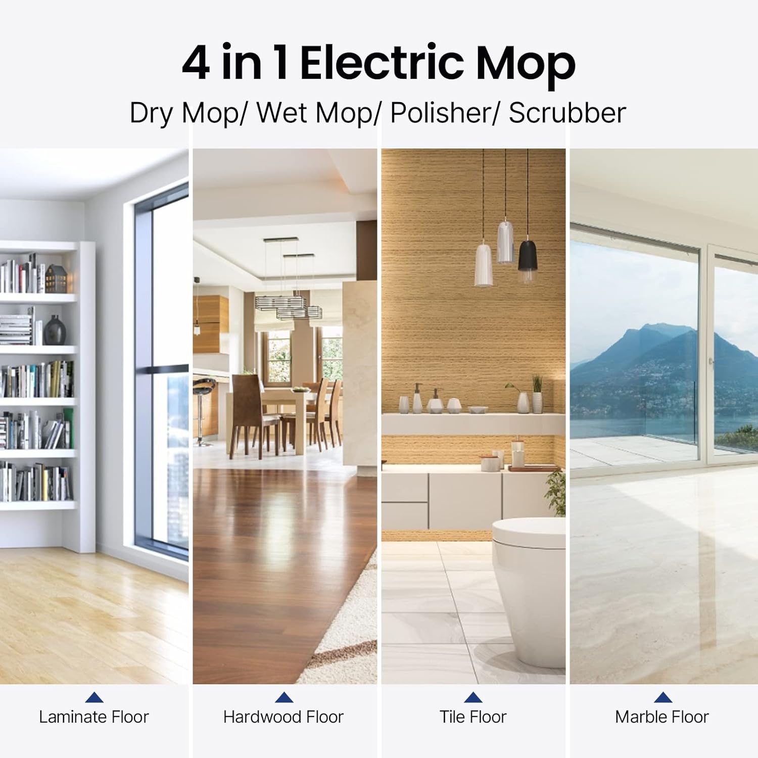 iDOO mop suitable for various floor types