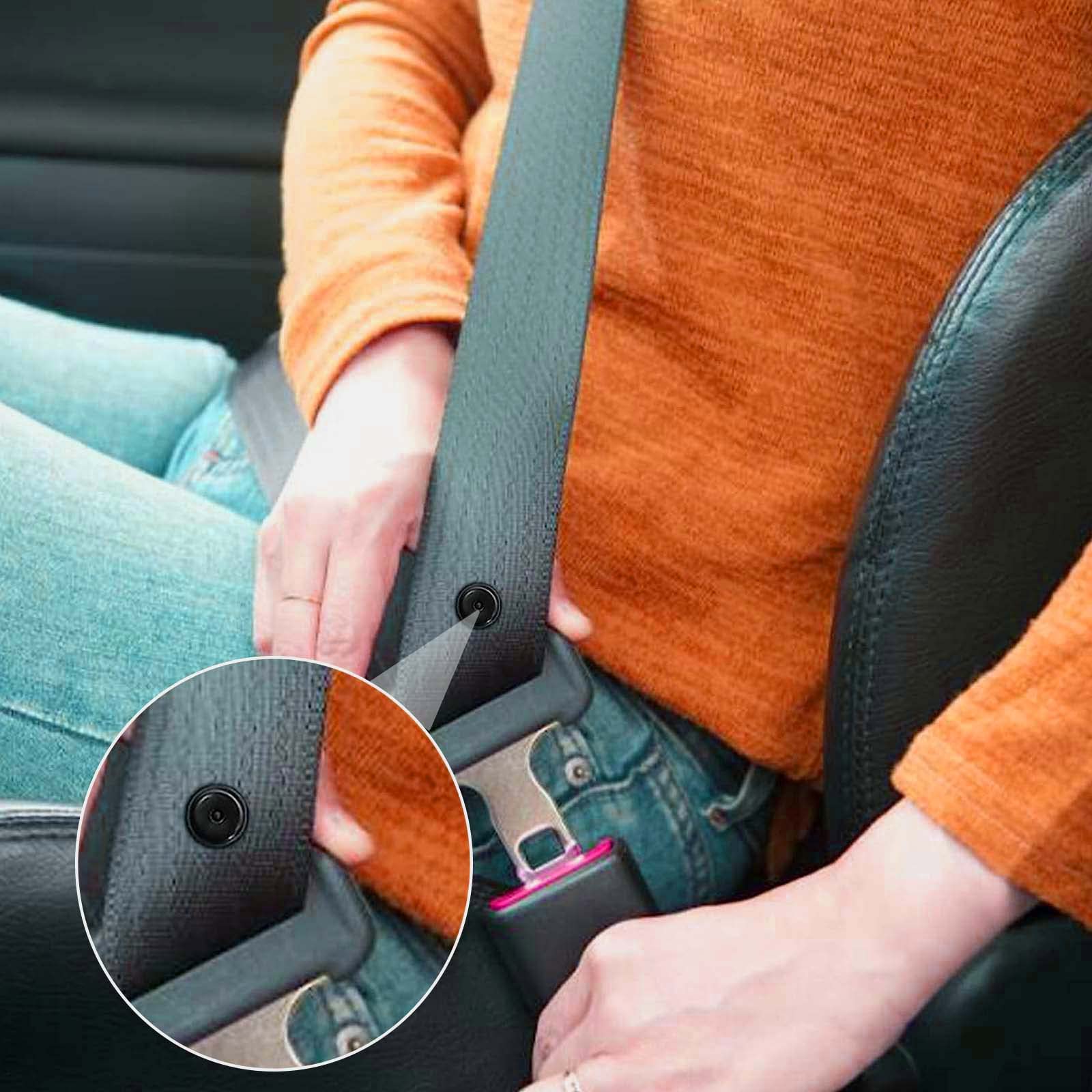 Clip Per Cintura Di Sicurezza Auto - 15 Paia Con Punteruolo, Nero, Anti-Scivolamento